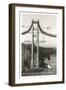 Building the Golden Gate Bridge-null-Framed Art Print