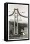 Building the Golden Gate Bridge-null-Framed Stretched Canvas