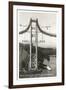 Building the Golden Gate Bridge-null-Framed Art Print