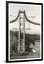 Building the Golden Gate Bridge-null-Framed Art Print