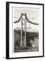 Building the Golden Gate Bridge-null-Framed Art Print