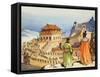 Building the Great Wall of China-Mcbride-Framed Stretched Canvas