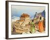 Building the Great Wall of China-Mcbride-Framed Giclee Print