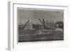 Building the Lapwing and Ringdove Dispatch Gun-Vessels by Gaslight, at Cowes-null-Framed Giclee Print