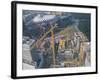 Building the New Potsdamerplatz, Berlin, Germany, 2002-G Richardson-Framed Photographic Print