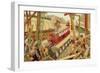 Building the Railways-null-Framed Premium Giclee Print