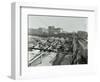 Building the Sewer at Stratford High Street, West Ham, London, 1905-null-Framed Photographic Print