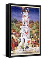 Building the Tower of Babel-null-Framed Stretched Canvas