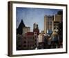 Building Tops-Pete Kelly-Framed Giclee Print