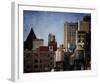 Building Tops-Pete Kelly-Framed Giclee Print