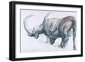 Building Up for Winter, 2006-Mark Adlington-Framed Giclee Print