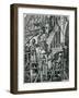 Building Westminster Hall-Peter Jackson-Framed Giclee Print