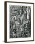 Building Westminster Hall-Peter Jackson-Framed Giclee Print