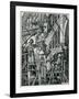 Building Westminster Hall-Peter Jackson-Framed Giclee Print