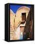 Building with Colorful Doors-Perry Mastrovito-Framed Stretched Canvas