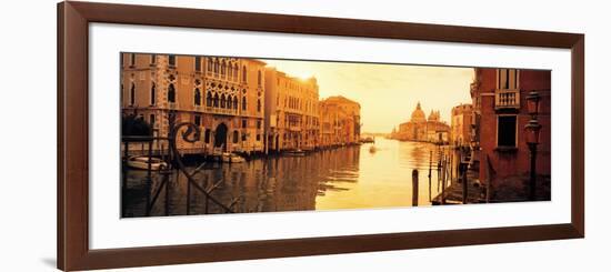 Buildings Along a Canal, View from Ponte Dell'Accademia, Grand Canal, Venice, Italy-null-Framed Photographic Print