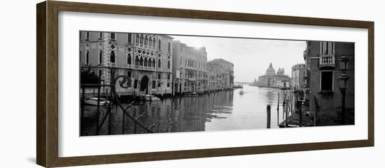 Buildings Along a Canal, View from Ponte Dell'Accademia, Grand Canal, Venice, Italy-null-Framed Photographic Print