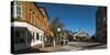 Buildings along a street, Bath, Sagadahoc County, Maine, USA-null-Stretched Canvas