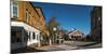 Buildings along a street, Bath, Sagadahoc County, Maine, USA-null-Mounted Photographic Print