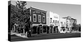 Buildings along a street, Main Street, Park City, Utah, USA-null-Stretched Canvas