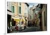Buildings Along a Street, Rue Porte De Laure, Arles, Bouches-Du-Rhone-null-Framed Photographic Print