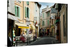 Buildings Along a Street, Rue Porte De Laure, Arles, Bouches-Du-Rhone-null-Stretched Canvas