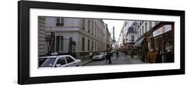Buildings Along a Street with a Tower in the Background, Rue Saint Dominique, Eiffel Tower-null-Framed Photographic Print