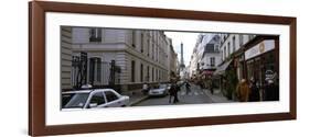 Buildings Along a Street with a Tower in the Background, Rue Saint Dominique, Eiffel Tower-null-Framed Photographic Print