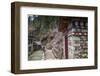 Buildings along a trail, Nepal.-Lee Klopfer-Framed Photographic Print