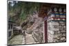 Buildings along a trail, Nepal.-Lee Klopfer-Mounted Photographic Print