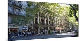 Buildings Along Avenida De Mayo, Buenos Aires, Argentina-null-Mounted Photographic Print