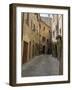 Buildings Along Side Street, Volterra, Tuscany, Italy-null-Framed Photographic Print