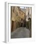 Buildings Along Side Street, Volterra, Tuscany, Italy-null-Framed Photographic Print