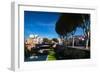 Buildings Along the Basse Riverfront, Perpignan, Pyrenees-Orientales, Languedoc-Roussillon, France-null-Framed Photographic Print