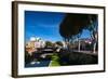 Buildings Along the Basse Riverfront, Perpignan, Pyrenees-Orientales, Languedoc-Roussillon, France-null-Framed Photographic Print