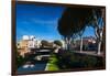 Buildings Along the Basse Riverfront, Perpignan, Pyrenees-Orientales, Languedoc-Roussillon, France-null-Framed Photographic Print