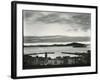 Buildings and Bay, San Francisco, 1937-Brett Weston-Framed Photographic Print