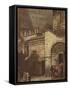 Buildings and Stairs, Bottom of Salisbury Street, Adelphi, Strand-Waldo Sargeant-Framed Stretched Canvas