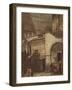 Buildings and Stairs, Bottom of Salisbury Street, Adelphi, Strand-Waldo Sargeant-Framed Giclee Print