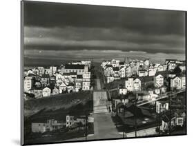 Buildings and Street, San Francisco, c. 1935-Brett Weston-Mounted Photographic Print