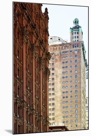 Buildings and Structures - Manhattan - New York - United States-Philippe Hugonnard-Mounted Photographic Print