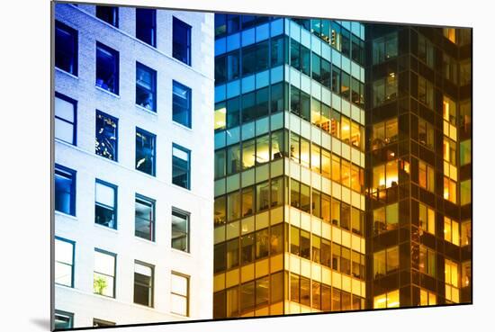 Buildings and Structures - Manhattan - New York - United States-Philippe Hugonnard-Mounted Photographic Print