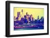 Buildings and Structures - The East River - Manhattan - New York City - United States-Philippe Hugonnard-Framed Photographic Print