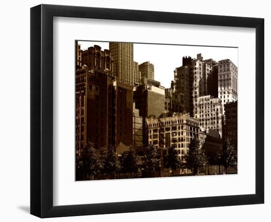 Buildings and Structures - World Trade Center - Manhattan - New York - United States-Philippe Hugonnard-Framed Photographic Print