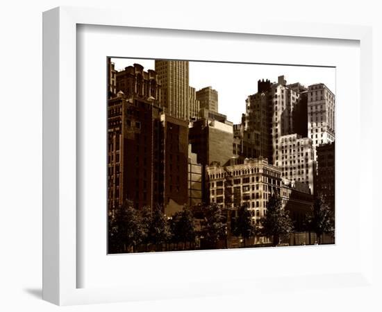 Buildings and Structures - World Trade Center - Manhattan - New York - United States-Philippe Hugonnard-Framed Photographic Print