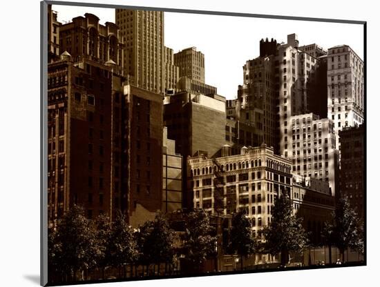 Buildings and Structures - World Trade Center - Manhattan - New York - United States-Philippe Hugonnard-Mounted Photographic Print