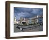 Buildings Around the Town Square, Namestie Snp Square, Banska Bystrica, Slovakia-Richard Nebesky-Framed Photographic Print