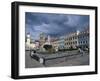 Buildings Around the Town Square, Namestie Snp Square, Banska Bystrica, Slovakia-Richard Nebesky-Framed Photographic Print