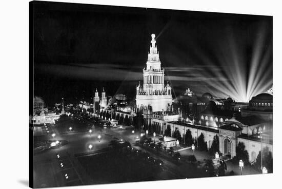 Buildings at Panama-Pacific International Exposition-null-Stretched Canvas