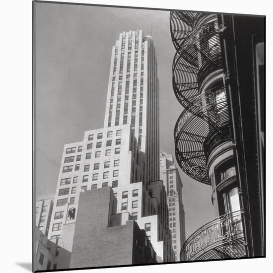 Buildings at Park Avenue and 40th-The Chelsea Collection-Mounted Giclee Print